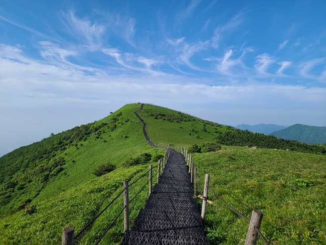 소백산 능선