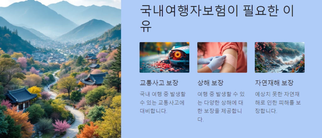 해외여행자보험이 필요한 이유