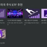 2025년 미국 주식 ETF 추천