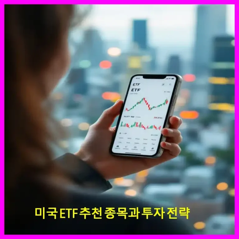 미국 ETF 추천 종목과 투자 전략