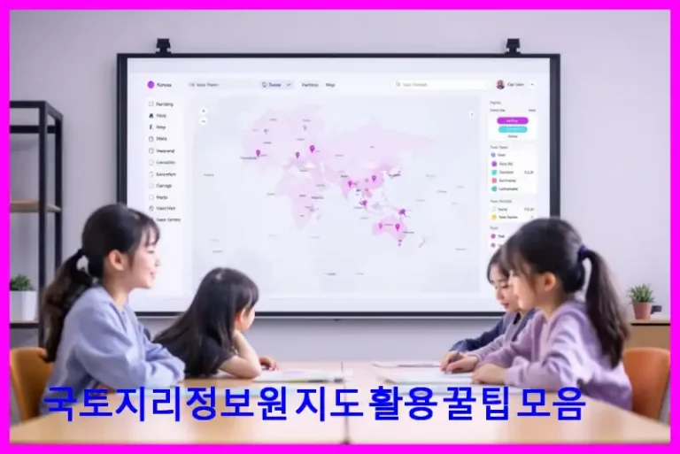 국토지리정보원 지도 활용 꿀팁 모음