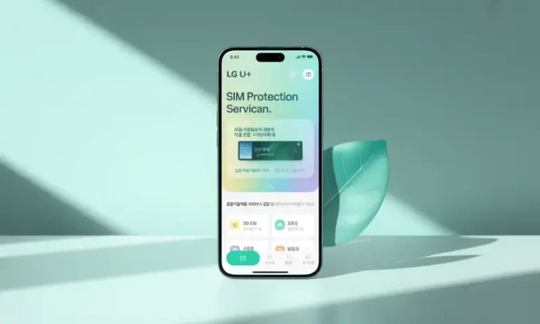 LG U+ 유심보호서비스 가입 방법
