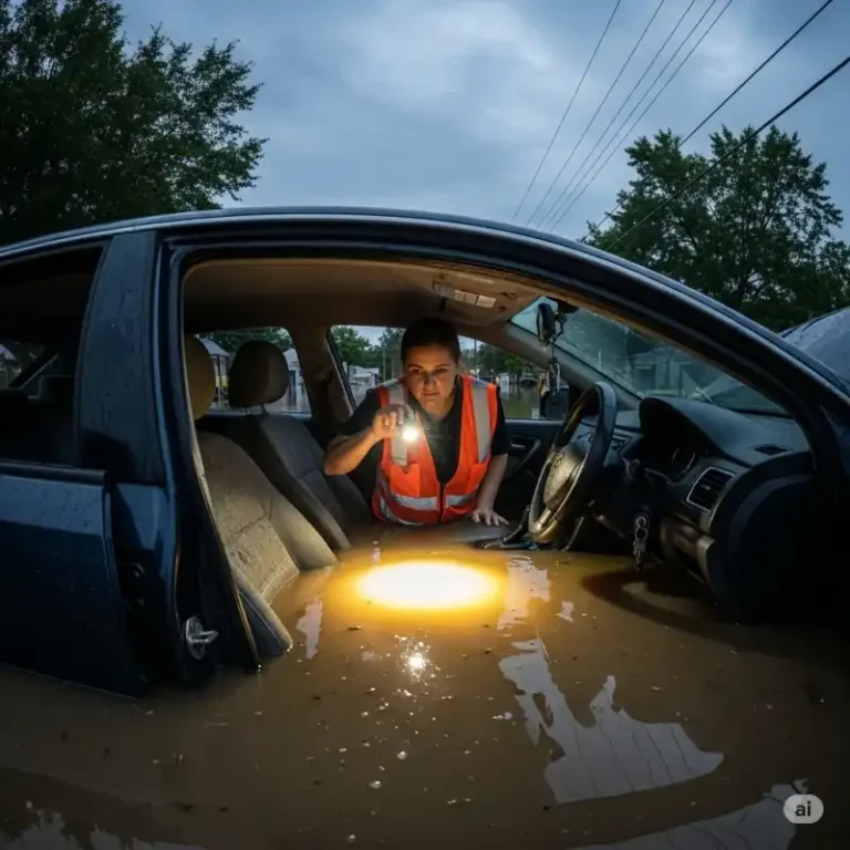침수 차량 점검