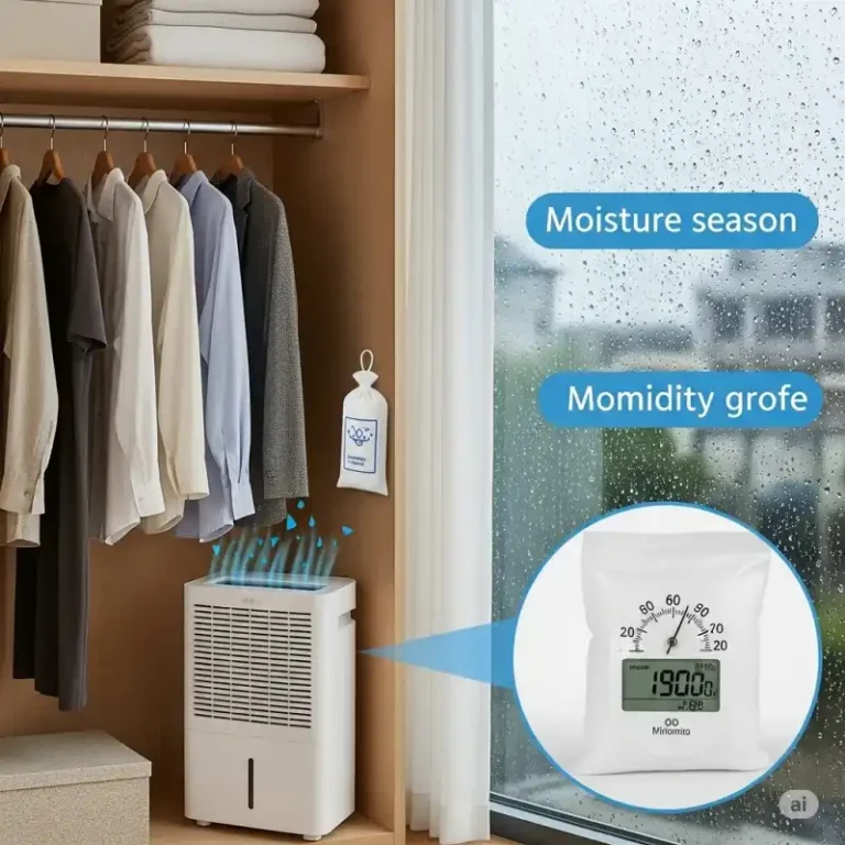 장마철 옷장 습기 제거