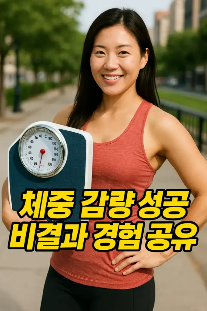 체중 감량 성공 비결과 경험 공유