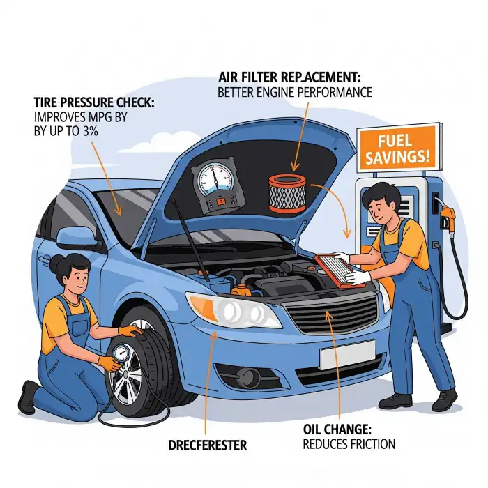 기름값 아끼는 차량 관리 꿀팁 총정리