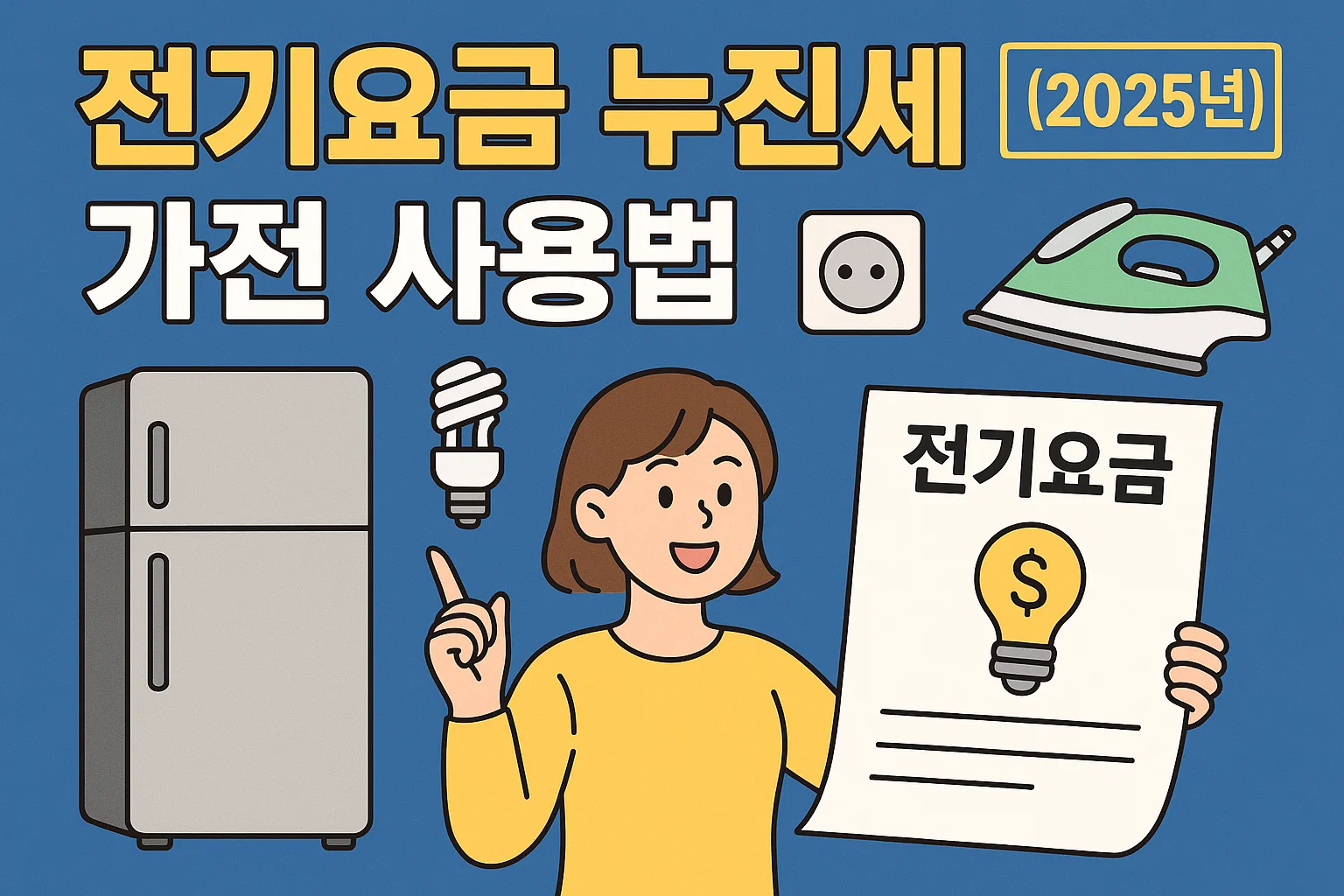 전기요금 누진세 절약 가전 사용법