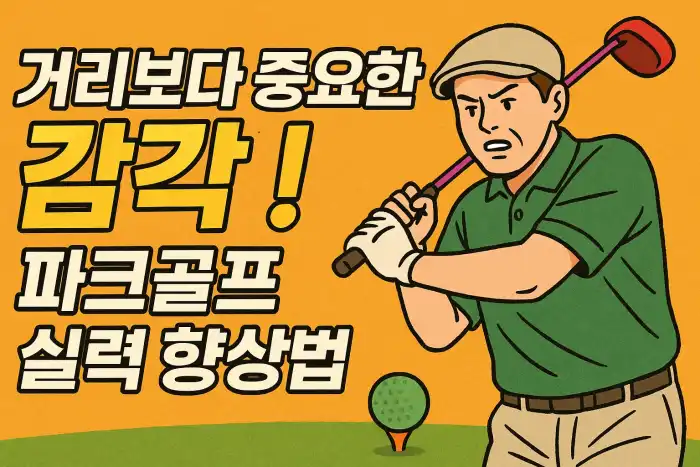 거리보다 중요한 건 감각! 파크골프 실력 향상법