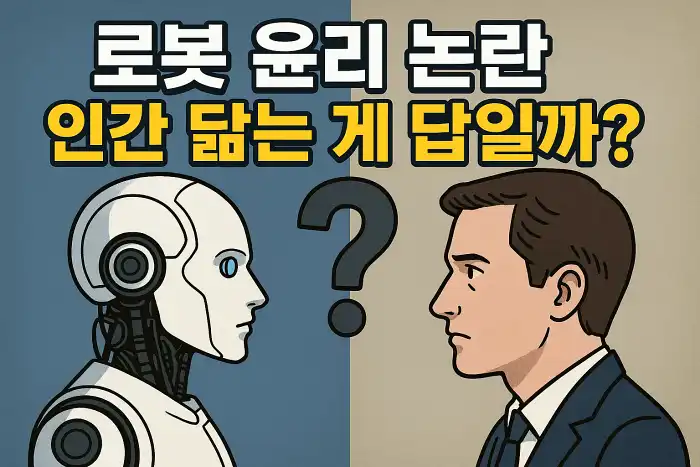 로봇 윤리 논란, 인간 닮는 게 답일까