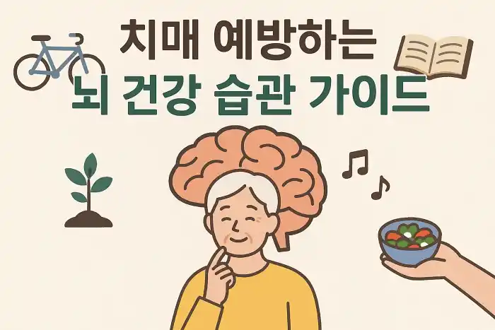 치매 예방하는 뇌 건강 습관 가이드
