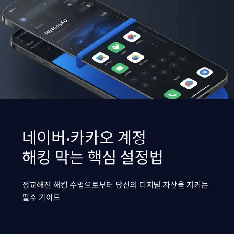 네이버·카카오 계정 해킹 막는 핵심 설정법