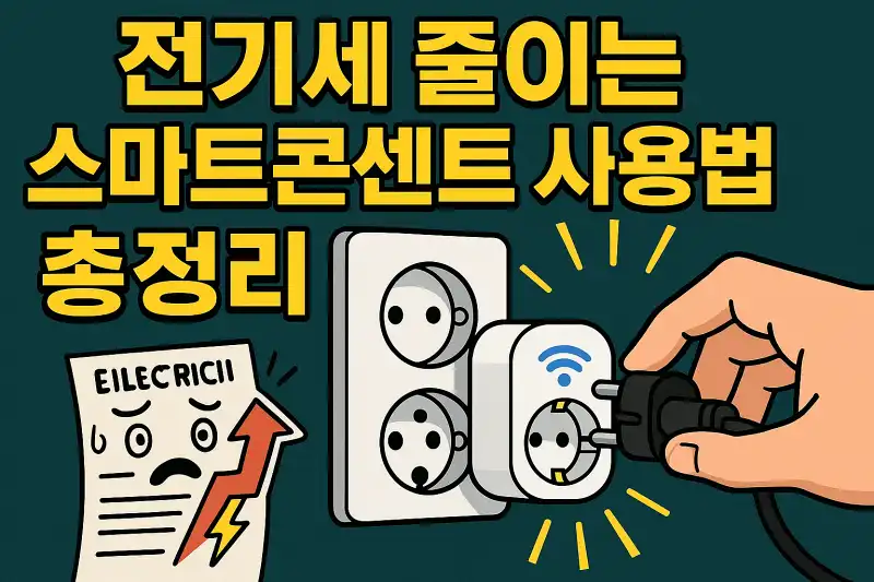 전기세 줄이는 스마트콘센트 사용법 총정리