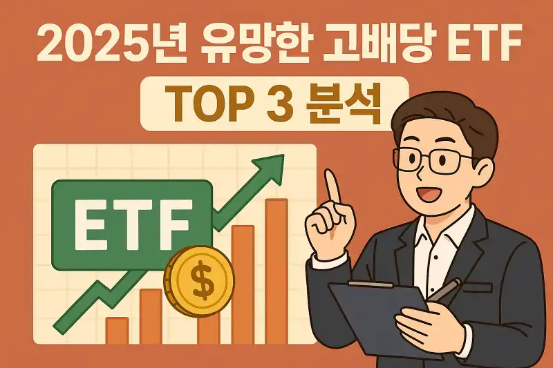 2025년 유망한 고배당 ETF TOP 3 분석