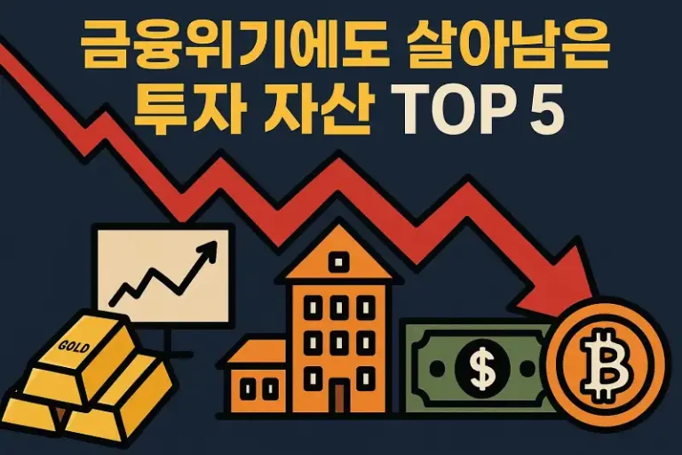 금융위기에도 살아남은 투자 자산 TOP 5
