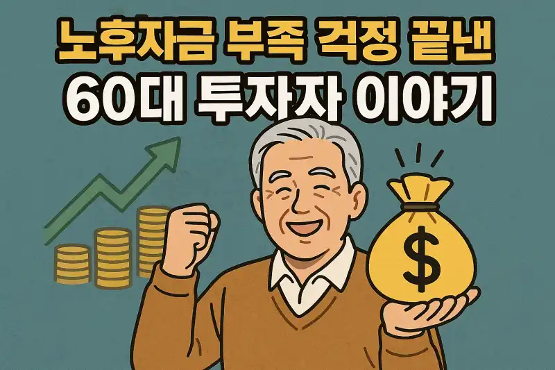 노후자금 부족 걱정 끝낸 60대 투자자 이야기
