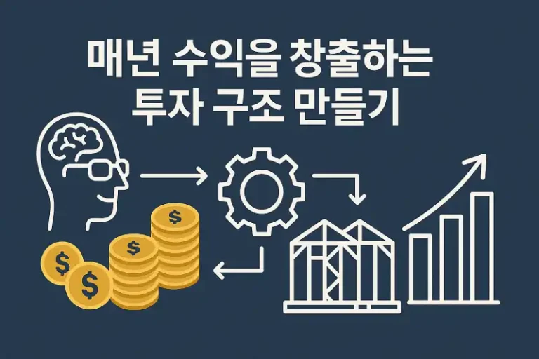 매년 수익을 창출하는 투자 구조 만들기