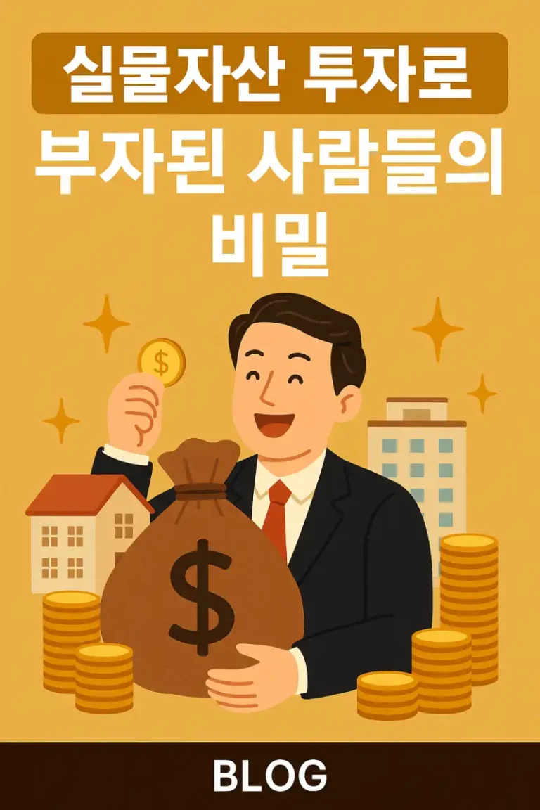 실물자산 투자로 부자된 사람들의 비밀