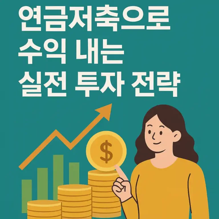 연금저축으로 수익 내는 실전 투자 전략