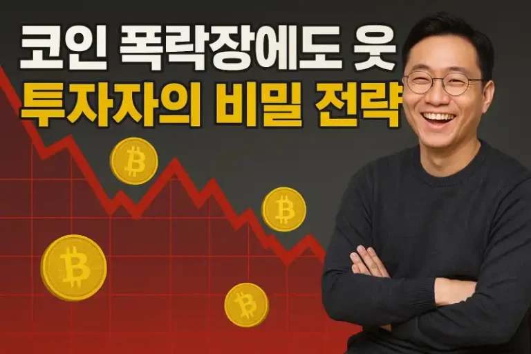 코인 폭락장에도 웃은 투자자의 비밀 전략