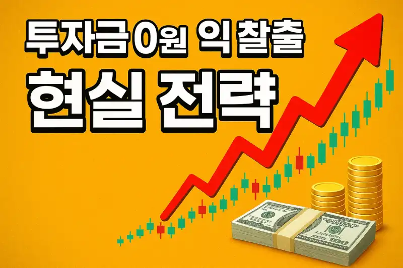 투자금 0원으로 수익 창출하는 현실 전략