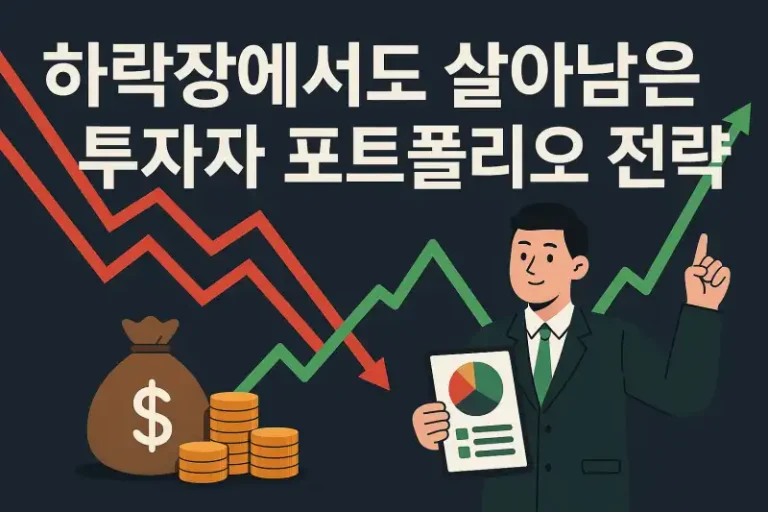 하락장에서도 살아남은 투자자 포트폴리오 전략