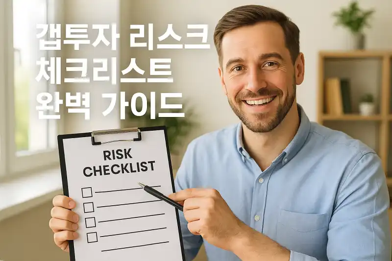 갭투자 리스크 체크리스트 완벽 가이드