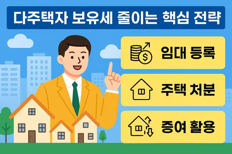 다주택자 보유세 줄이는 핵심 전략 정리