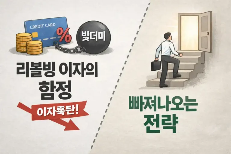 리볼빙 이자의 함정과 빠져나오는 전략