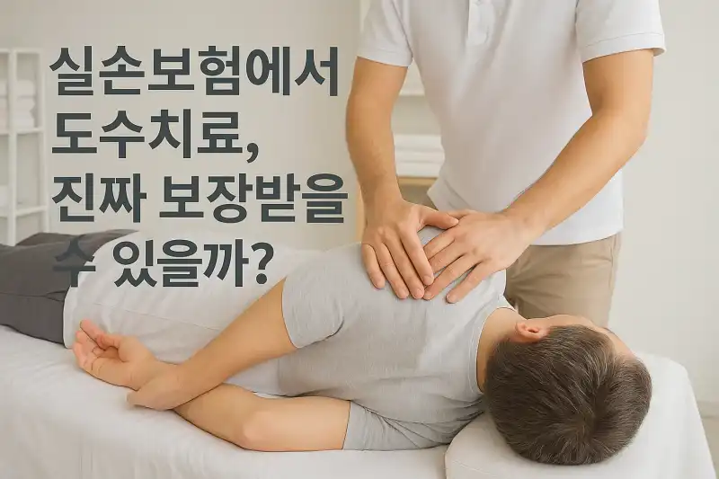 실손보험에서 도수치료, 진짜 보장받을 수 있을까?
