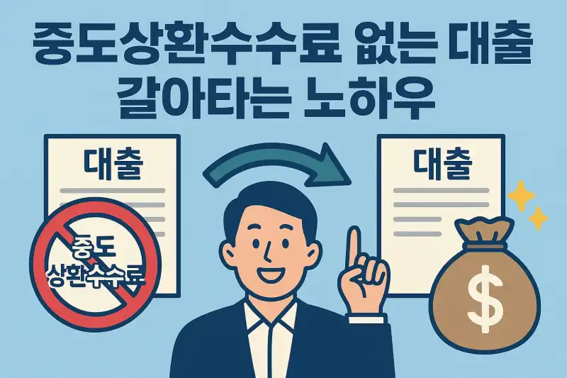 중도상환수수료 없는 대출로 갈아타는 노하우
