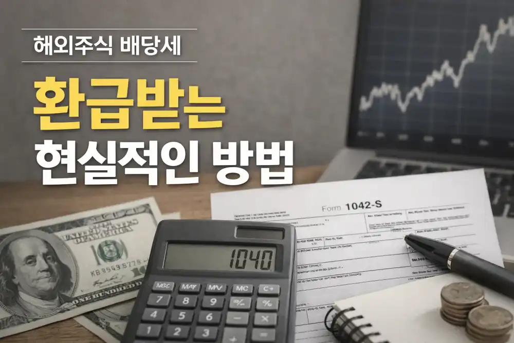 해외주식 배당세 환급받는 현실적인 방법