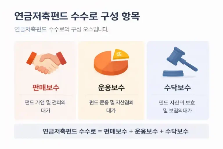 연금저축 수수료 비교 어디가 유리할까?