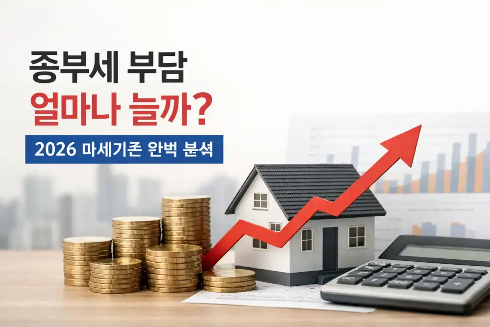 종부세 부담 얼마나 늘까? 2026 과세기준 완벽 분석