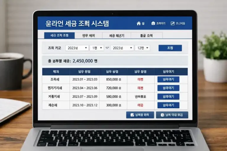 지방세 체납 조회·분납은 언제 신청해야 할까? 한눈에 정리 가이드