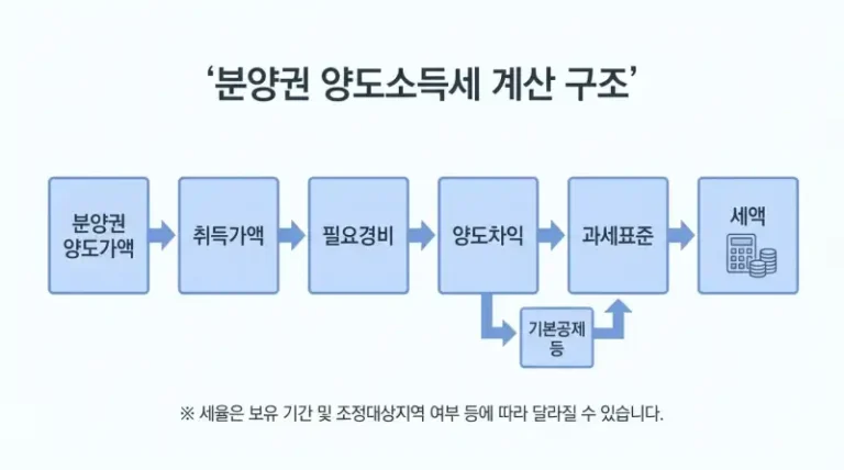 분양권 전매 양도세