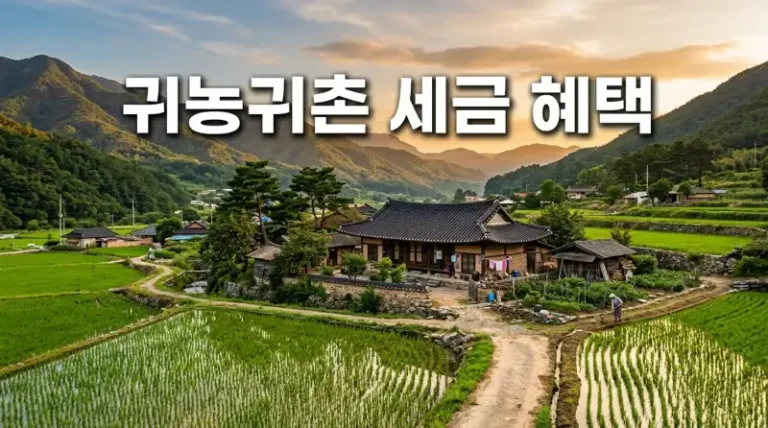 농어촌주택 특례 조건, 시골집 사도 양도세 비과세 받는 실전 요건 정리