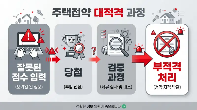 부적격 처리 프로세스
