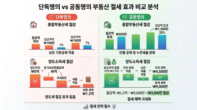 세금 절감 비교 차트