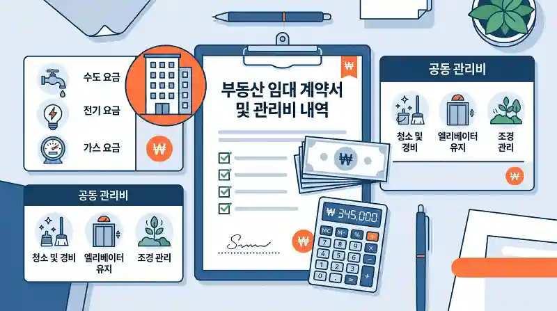 월세 관리비 포함 항목